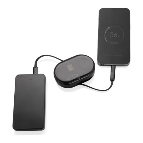 Kit de recharge 60W en plastique recyclé RCS Chargevix noir | sans marquage | non disponible | non disponible