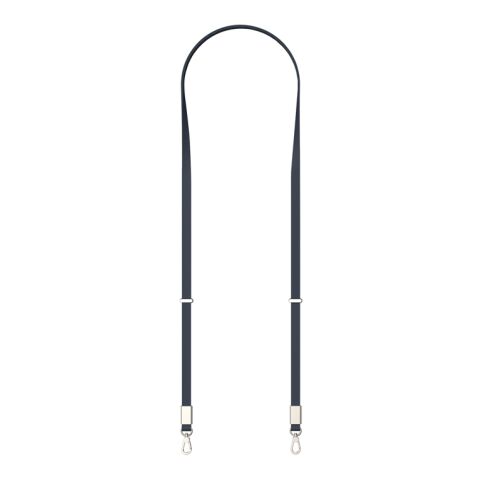 Lanière en PET recyclé RCS Nivo bleu marine | sans marquage | non disponible | non disponible