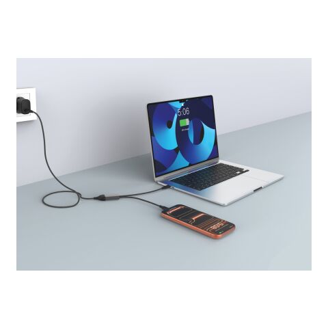 Câble 100W à double sortie USB-C Terra RCS noir-gris