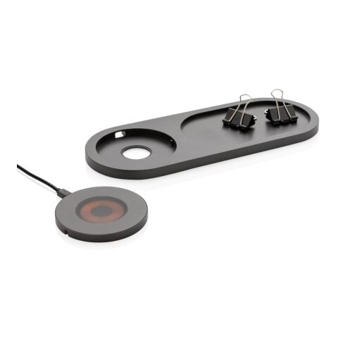 Vide poche avec chargeur à induction 10W Encore noir | sans marquage | non disponible | non disponible