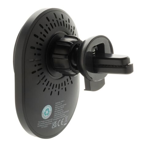 Support magnetique à voiture 15W en plastique RCS PowerCruze noir | sans marquage | non disponible | non disponible