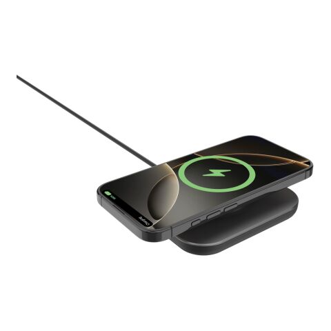 Socle de recharge magnétique 25W ultra-rapide Quantum gris-noir | sans marquage | non disponible | non disponible