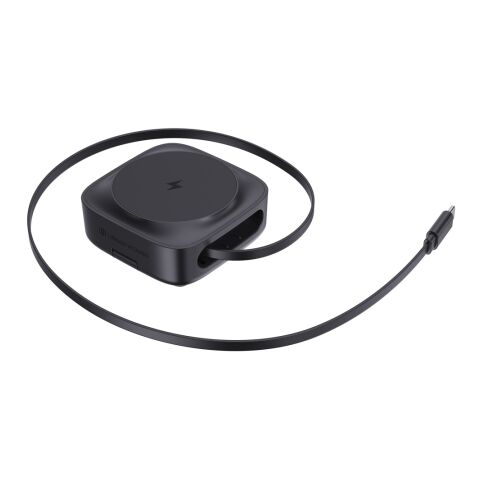 Chargeur 2-en-1 magnétique 15W Urban Vitamin Golet noir | sans marquage | non disponible | non disponible