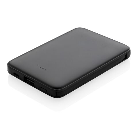 Batterie de secours 5000 mAh avec câble intégré noir | sans marquage | non disponible | non disponible