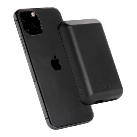 Powerbank 5000 mAh avec chargeur magnétique sans fil 5W noir | sans marquage | non disponible | non disponible