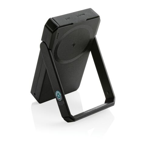 Powerbank solaire 5000 mAh et 10W en plastique RCS Skywave noir | sans marquage | non disponible | non disponible