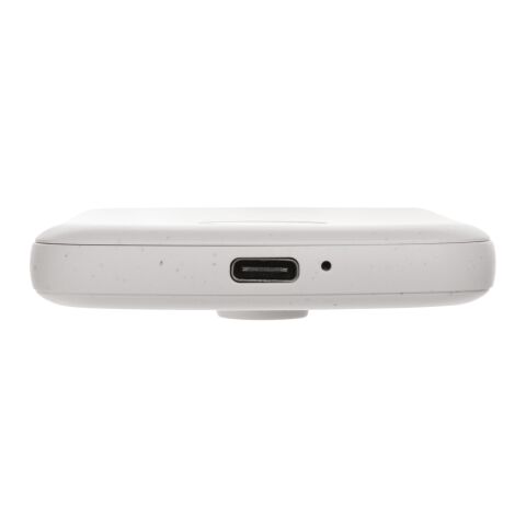 Powerbank magnétique 5000mAh en plastique RCS MagBoost blanc | sans marquage | non disponible | non disponible