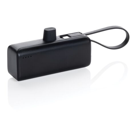 Powerbank 3000mAh en plastique RCS connexion USB C Powerlink noir | sans marquage | non disponible | non disponible