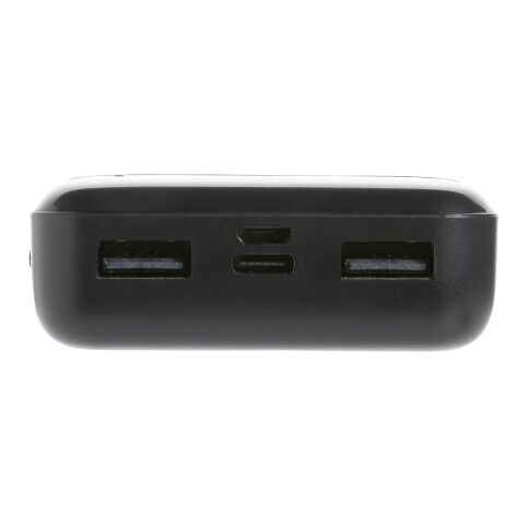 Batterie de secours 10.000 mAh en plastique recyclé RCS noir | sans marquage | non disponible | non disponible