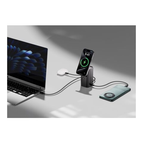 Powerbank magnétique 15.000mAh/100W Urban Vitamin Sunnyvale antracite | sans marquage | non disponible | non disponible