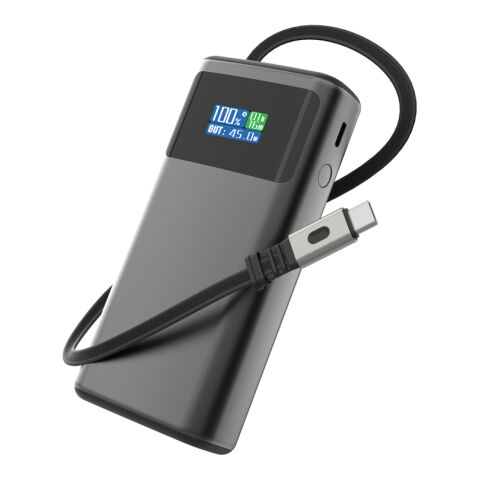 Powerbank 10.000mAh avec écran et PD45W Quantum RCS gris-noir | sans marquage | non disponible | non disponible