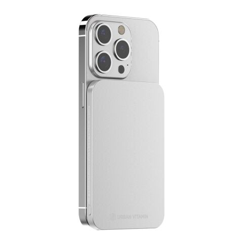 Powerbank 3000mAh en plastique/alu RCS UrbanVitamin Burbank argent | sans marquage | non disponible | non disponible