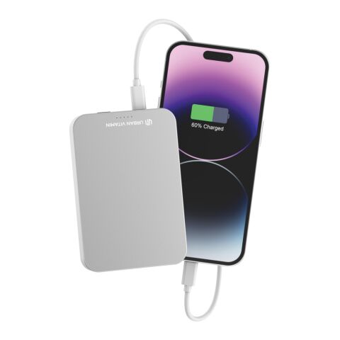 Compton RCS plastique recyclé/aluminium 10 000 mAh powerbank argent | sans marquage | non disponible | non disponible