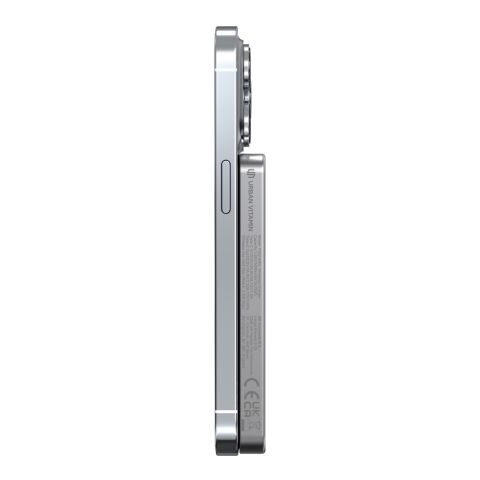 Powerbank magnétique 5000 mAh et 15W Urban Vitamin Marin argent