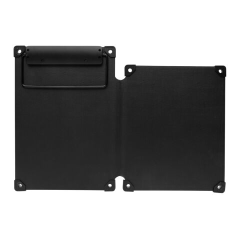 Panneau solaire portable en plastique recyclé 10W Solarpulse noir | sans marquage | non disponible | non disponible