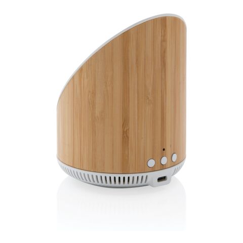 Enceinte 5W en bamboo avec chargeur sans fil 15W Ovate marron | sans marquage | non disponible | non disponible