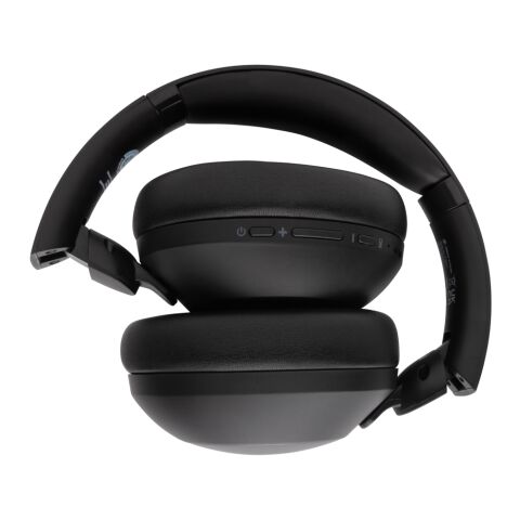 Casque audio ANC en plastique recyclé RCS Urban V Cupertino noir | sans marquage | non disponible | non disponible