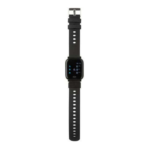Montre connectée FIT en TPU recyclé RCS noir | sans marquage | non disponible | non disponible