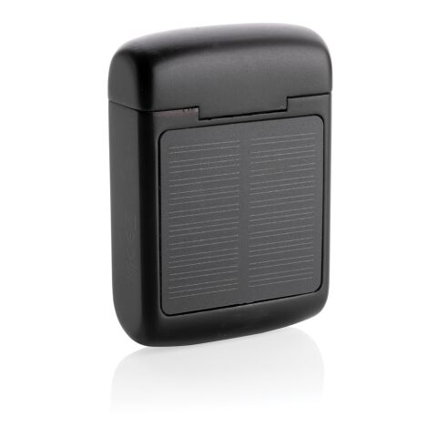 Ecouteurs solaires en plastique recyclé RCS Skywave noir | sans marquage | non disponible | non disponible