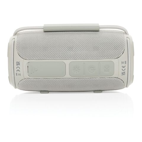 Enceinte 16W étanche IPX4 en plastique recyclé RCS Prisma gris | sans marquage | non disponible | non disponible