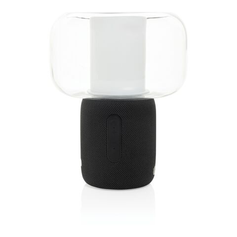 Lampe avec haut-parleur 10W en plastique recyclé RCS Lux noir | sans marquage | non disponible | non disponible