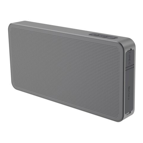 Enceinte ultra-fine 10 W avec batterie amovible Aeris RCS gris