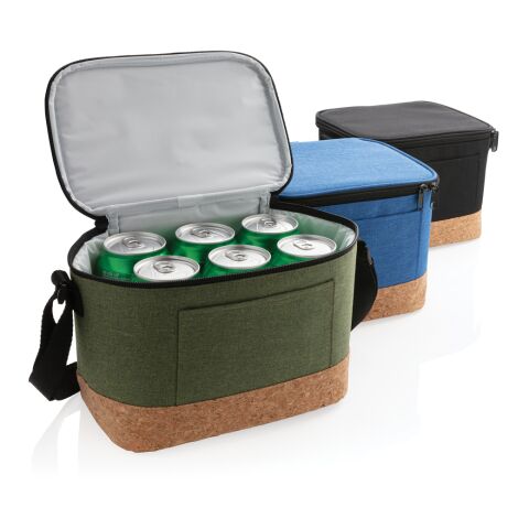 Sac isotherme double ton avec finition liège noir | sans marquage | non disponible | non disponible | non disponible