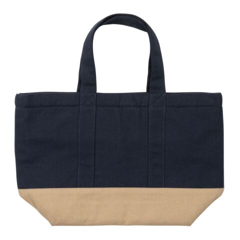 Sac isotherme en toile recyclé et non teinté Impact AWARE ™ bleu marine | sans marquage | non disponible | non disponible