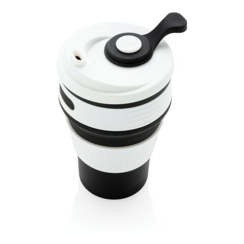 Mug en silicone pliable noir | sans marquage | non disponible | non disponible