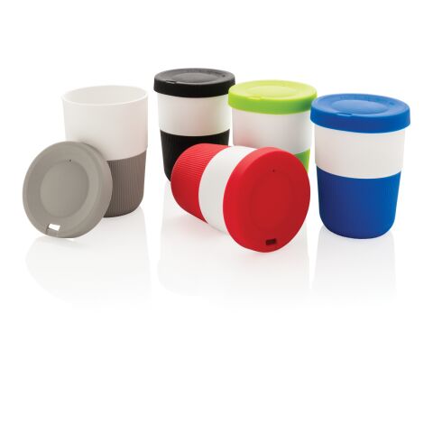 Tasse Coffee To Go 380ml en PLA noir | sans marquage | non disponible | non disponible