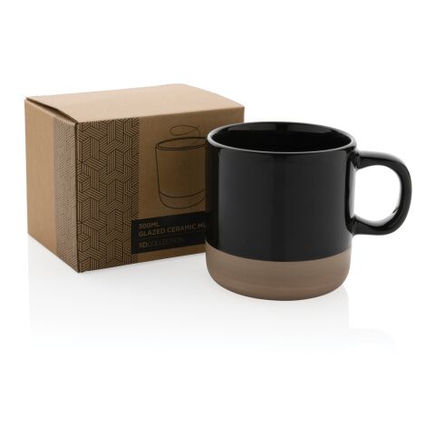 Tasse en céramique émaillée noir | sans marquage | non disponible | non disponible