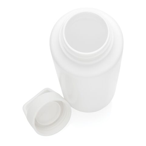 Bouteille 500ml en PP recyclé RCS et avec poignée blanc | sans marquage | non disponible | non disponible