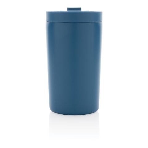 Mug 300ml isotherme et étanche en acier recyclé RCS bleu | sans marquage | non disponible | non disponible