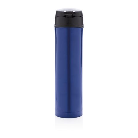 Bouteille 450ml verrouillage facile en plastique recyclé RCS bleu | sans marquage | non disponible | non disponible