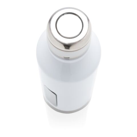 Bouteille étanche avec plaque blanc | sans marquage | non disponible | non disponible | non disponible