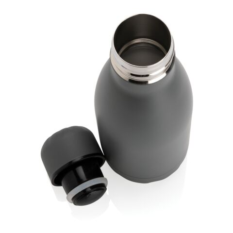 Bouteille isotherme en acier 260ml gris | sans marquage | non disponible | non disponible