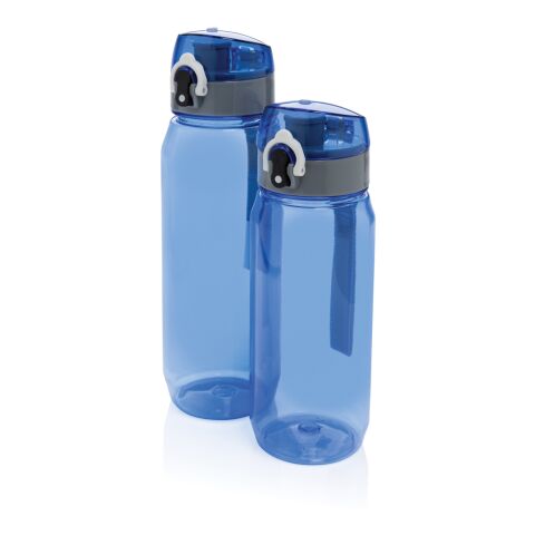 Bouteille d'eau 600ml étanche en rPET RCS Yide bleu | sans marquage | non disponible | non disponible