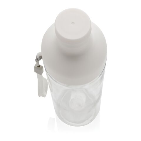 Bouteille d'eau étanche 600ml en rPET RCS Impact blanc | sans marquage | non disponible | non disponible