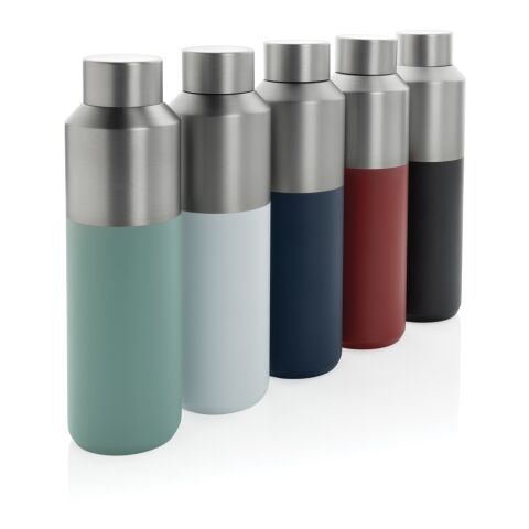 Bouteille d&#039;eau 600ml en acier recyclé certifiée RCS Fluid blanc | sans marquage | non disponible | non disponible