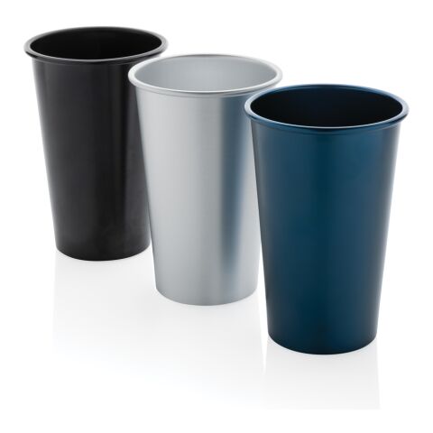 Mug 450 ml en aluminium recyclé RCS Alo blue marin | sans marquage | non disponible | non disponible