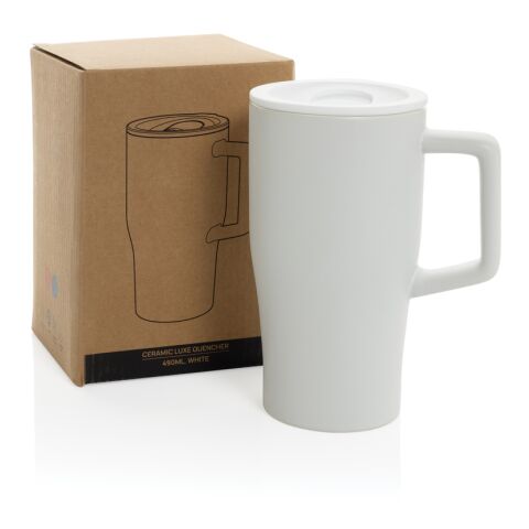 Mug quencher 490ml en céramique blanc | sans marquage | non disponible | non disponible