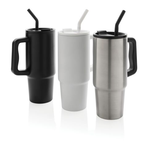 Mug 900ml en acier inoxydable recyclé Embrace RCS argent | sans marquage | non disponible | non disponible