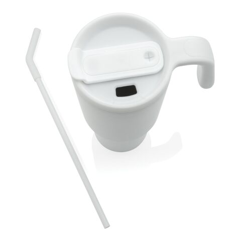 Mug 900ml en acier certifié RCS Graphic blanc | sans marquage | non disponible | non disponible