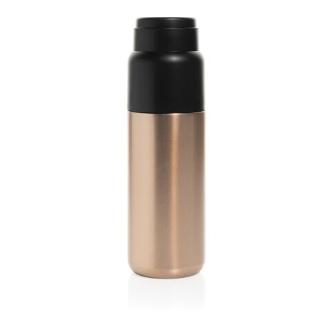 Bouteille isotherme 500ml avec tasse Thermocup RCS bronze