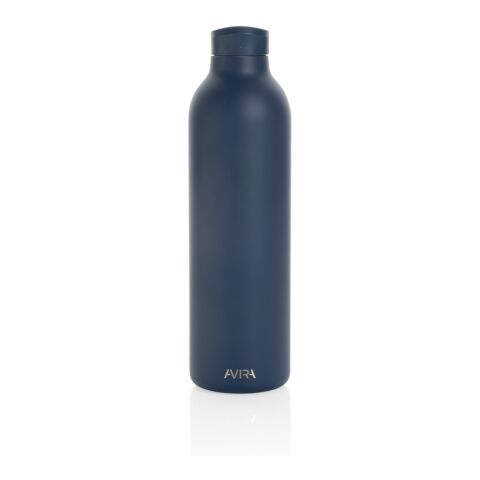 Bouteille isotherme 1L Avira Avior en acier recyclé RCS blue marin | sans marquage | non disponible | non disponible