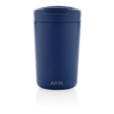 Mug 300ml en acier recyclé RCS Avira Alya bleu royal | sans marquage | non disponible | non disponible