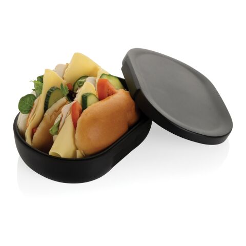 Boîte à lunch 700ml en PP recyclé RCS Avira Atlas noir | sans marquage | non disponible | non disponible