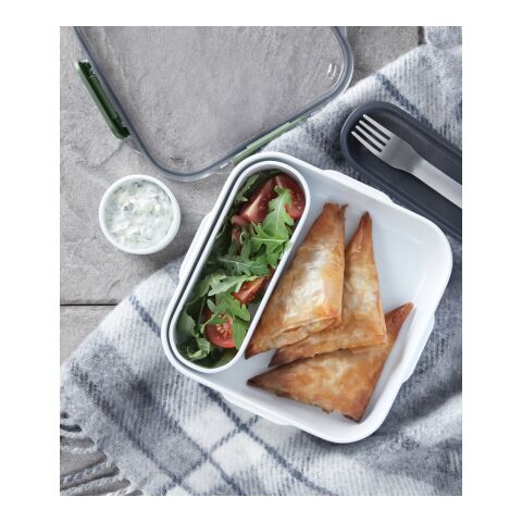 Boîte à lunch Black+Blum Original vert olive | sans marquage | non disponible | non disponible