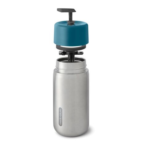 Mug de voyage 340ml étanche en acier inoxydable Black+Blum turquoise | sans marquage | non disponible | non disponible