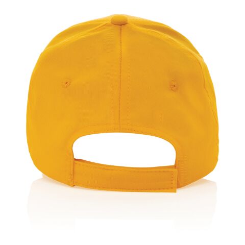 Casquette 6 panneaux en coton recyclé 190gr IMPACT jaune | sans marquage | non disponible | non disponible | non disponible | non disponible